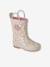 Printed Wellies for Toddlers printed beige+printed blue - vertbaudet enfant 