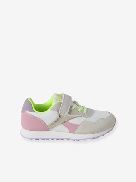 Girl's synthetic trainers set pink - vertbaudet enfant 
