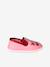 Elasticated Canvas Slippers for Children pale pink+printed pink+rose - vertbaudet enfant 
