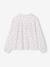 Cotton Gauze Shirt for Girls ecru+pale pink+printed white - vertbaudet enfant 