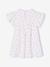Cotton Gauze Dress with Floral Print, for Girls beige+pale pink+printed beige+vanilla - vertbaudet enfant 