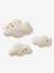 Pack of 3 cloud wall decorations beige - vertbaudet enfant 