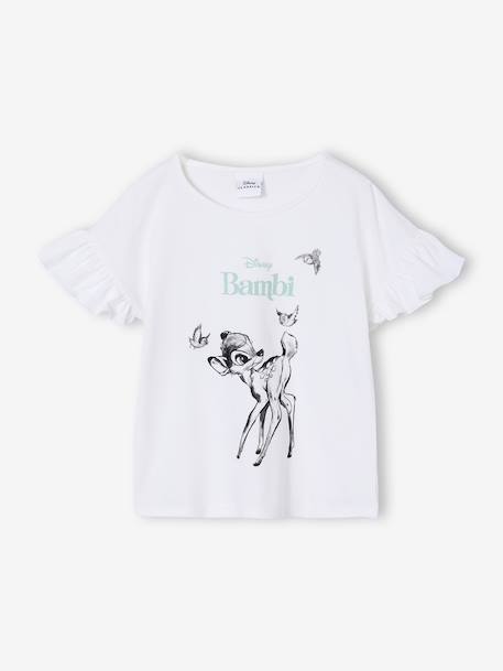 Girls' Bambi DISNEY ANIMALS pyjama short set grey blue - vertbaudet enfant 
