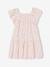 Smocked Dress with Floral Print rosy+vanilla - vertbaudet enfant 