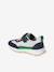 Laces & Hook-and-Loop Trainers for Children, Designed for Autonomy printed blue+set beige+set blue - vertbaudet enfant 