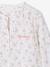 Chemise file gaze de coton imprimée personnalisable blanc imprimé+écru+rose pâle - vertbaudet enfant 