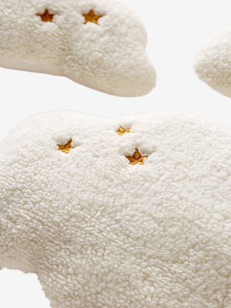 Pack of 3 cloud wall decorations beige - vertbaudet enfant 