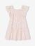 Smocked Dress with Floral Print rosy+vanilla - vertbaudet enfant 
