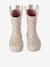 Printed Wellies for Toddlers printed beige+printed blue - vertbaudet enfant 