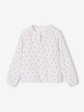 -Chemise file gaze de coton imprimée personnalisable 