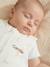 Sleeveless Sleeping Bag with Central Opening in Organic Cotton for Babies, LAPIN AOP printed white - vertbaudet enfant 