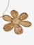 Rattan flower garland beige - vertbaudet enfant 