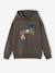 Boys' BRAWL STARS hooded sweatshirt mouse grey - vertbaudet enfant 