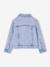 Veste jean fille personnalisable bleu clair+bleu moyen - vertbaudet enfant 