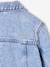 Veste jean fille bleu clair+bleu moyen - vertbaudet enfant 