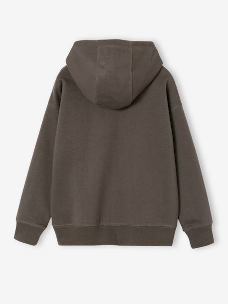 Boys' BRAWL STARS hooded sweatshirt mouse grey - vertbaudet enfant 