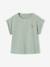 Sportswear T-Shirt for Girls ecru+sage green - vertbaudet enfant 