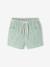 Striped Shorts for Baby Boys striped green - vertbaudet enfant 