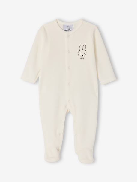 Set of newborn pyjamas for babies Miffy grey green - vertbaudet enfant 
