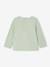 Pack of 3 long-sleeved t-shirts for girls - BASICS ecru+striped red - vertbaudet enfant 