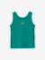 Ribbed Knit Tank Top for Girls emerald green - vertbaudet enfant 