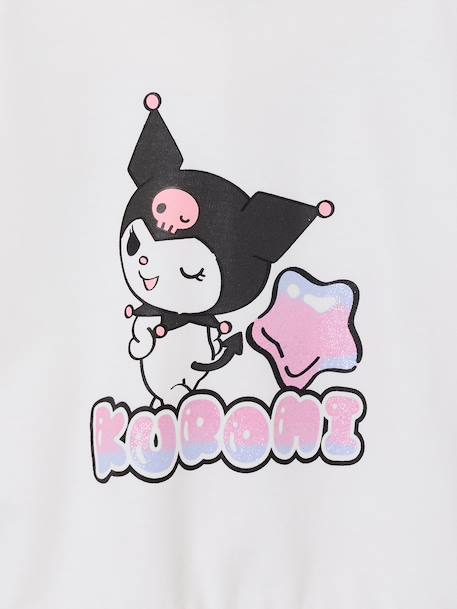 Kuromi hooded sweatshirt ecru - vertbaudet enfant 