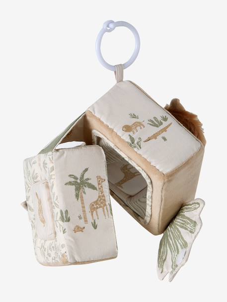 Hanging activity cube beige - vertbaudet enfant 