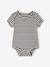 Pack of 3 short-sleeved dog print bodysuits for babies anthracite - vertbaudet enfant 