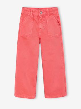 Girls-Medium Fit Wide Leg MorphologiK Trousers for Girls