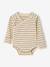 Pack of 3 long-sleeved newborn bodysuits ecru - vertbaudet enfant 