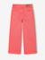 Wide Leg MorphologiK Trousers for Girls coral+khaki+old rose - vertbaudet enfant 