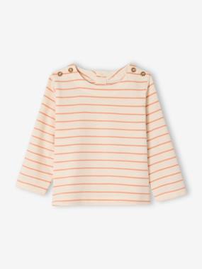 -T shirt fille marinière