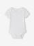 Pack of 5 short-sleeved bodysuit rabbit cloud ecru - vertbaudet enfant 
