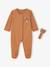 Newborn pyjamas and comforter set camel - vertbaudet enfant 