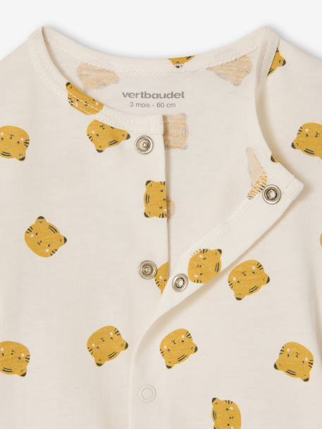 Pack of 2 boys' organic cotton pyjamas yellow - vertbaudet enfant 
