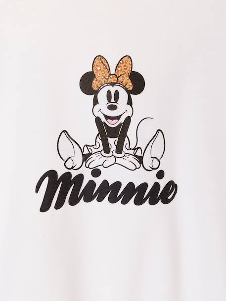 Hooded sweatshirt MINNIE ecru - vertbaudet enfant 