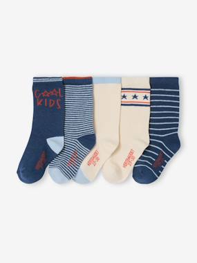 -Lot de 5 paires de chaussettes "Cool Kids" garçon