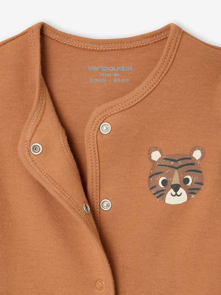 Newborn pyjamas and comforter set camel - vertbaudet enfant 