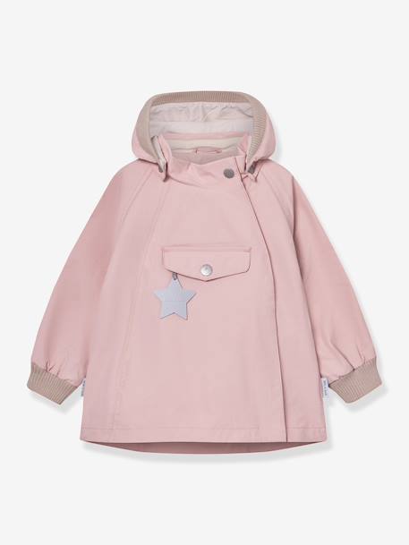 MATWAI Mid-Season Jacket for Baby Girls, MINI A TURE brown+dark brown+deep blue+dusky pink+lilac+pale blue+pastel yellow+rosy+sage green+sandy beige+yellow - vertbaudet enfant 