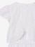 Girl's playsuit in English embroidery white - vertbaudet enfant 