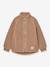 Teddy fleece jacket with zip for children MATCEDRIC MINI A TURE cinnamon+deep blue+ecru+green+soft lilac - vertbaudet enfant 