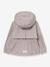 Girl's windproof and water-repellent softshell hooded jacket MATALGEA MINI A TURE mauve - vertbaudet enfant 