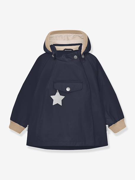 Veste mi-saison bébé fille MATWAI bleu foncé+bleu pâle+bois de rose+brun+jaune+jaune pastel+lilas+marron+rose poudré+sable+vert sauge - vertbaudet enfant 