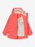 MATALLURE Mid-Season Parka for Girls, MINI A TURE deep blue+navy blue+tomato red - vertbaudet enfant 