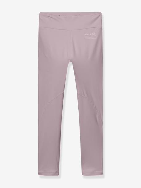 Girls' MATLEE MINI A TURE leggings carrot+soft lilac - vertbaudet enfant 