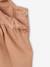 Twill Dungarees for Baby Girls pecan nut - vertbaudet enfant 
