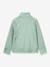 Children's fleece jacket with zip fastening MATBERKAN MINI A TURE mint green+old rose - vertbaudet enfant 