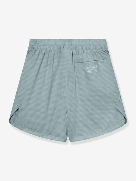 MATELVART Functional Shorts for Boys,  MINI A TURE emerald green+green+grey blue+slate blue - vertbaudet enfant 