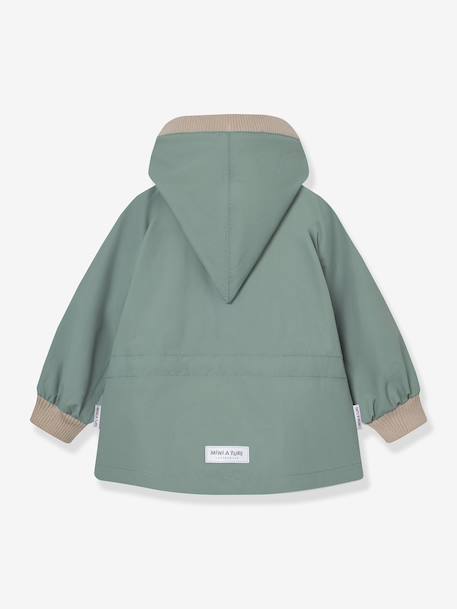 Veste mi-saison bébé fille MATWAI bleu foncé+bleu pâle+bois de rose+brun+jaune+jaune pastel+lilas+marron+rose poudré+sable+vert sauge - vertbaudet enfant 