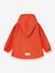 Rain set: waterproof jacket & dungaree trouser for babies MATWAINIS MINI A TURE mauve+tomato red - vertbaudet enfant 